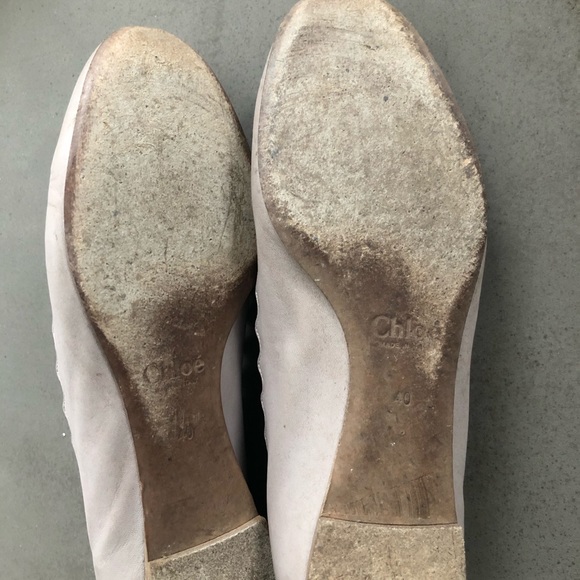 Chloe Lauren Scalloped Ballet Flats - Picture 2 of 4